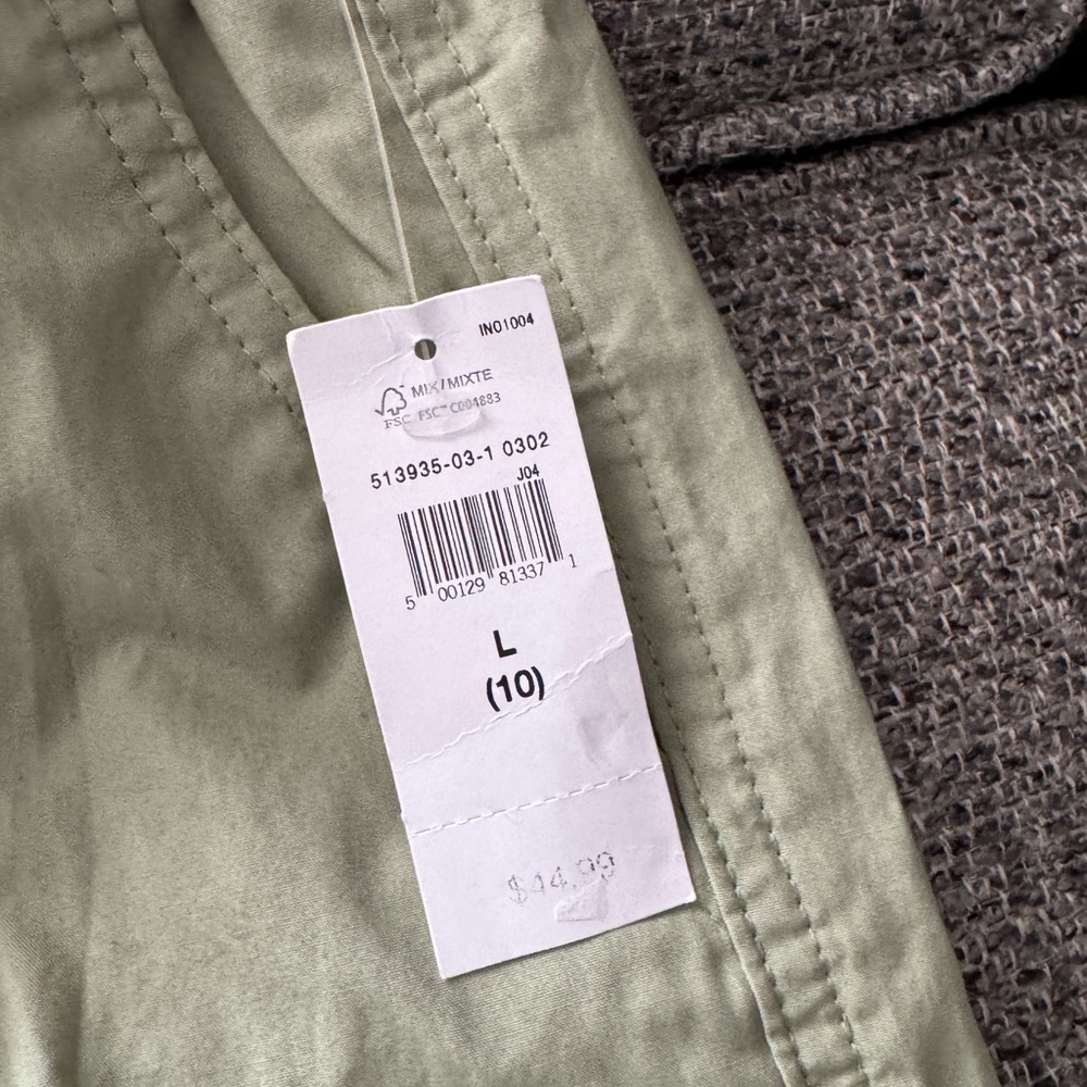 Boys Olive Cargo Pants - Picture 2 of 5